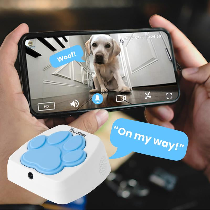 Service Dog Medical Alert Training Device with Instant Alerts & Live Camera Feed