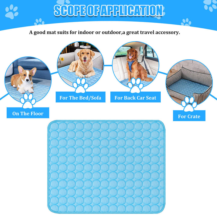 Ultimate Pet Cooling Mat - Keep Your Furry Friends Cool and Comfortable All Summer Long!