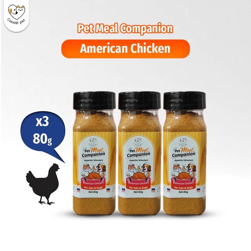 Cassiel Pet Natural Liver Chicken Beef Sprinkles Food Topper Supplement Appetite Booster for Dog Cat 80G