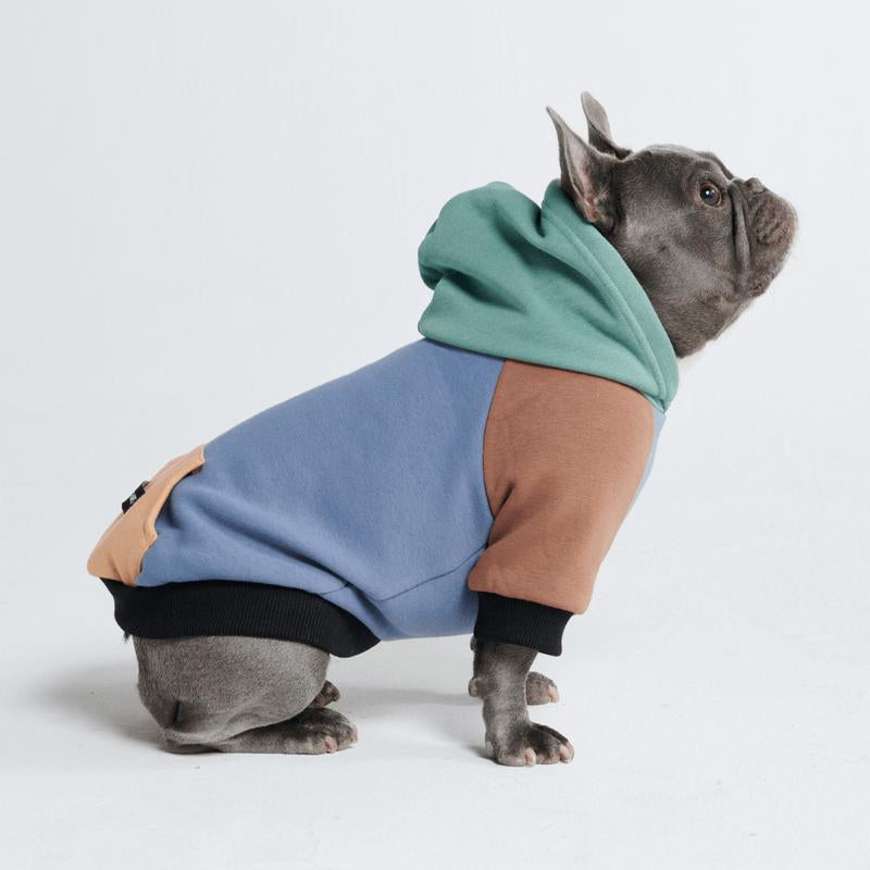 Spark Paws Premium Color Block Dog Hoodies - Ultra Soft, Cozy Fleece for All Breeds!