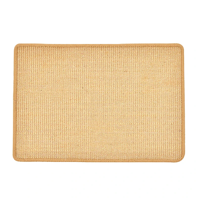 Premium Sisal Cat Scratcher Mat - Nail Sharpening Board for Cats, Furniture Protector for Chairs, Tables & Sofas