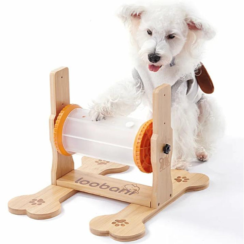 Interactive Dog Food Puzzle Toy - Adjustable Height IQ Training & Slow Feeder for All Dog Sizes