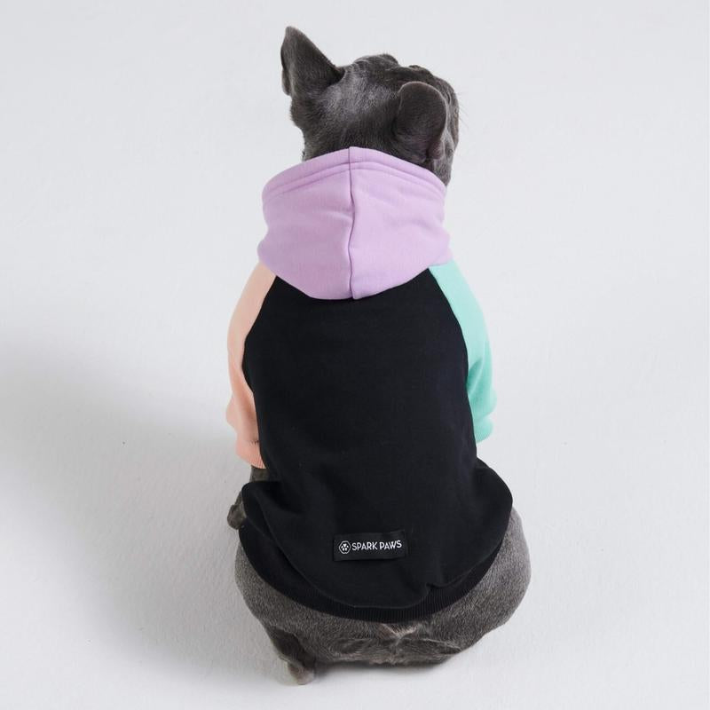 Spark Paws Premium Color Block Dog Hoodies - Ultra Soft, Cozy Fleece for All Breeds!