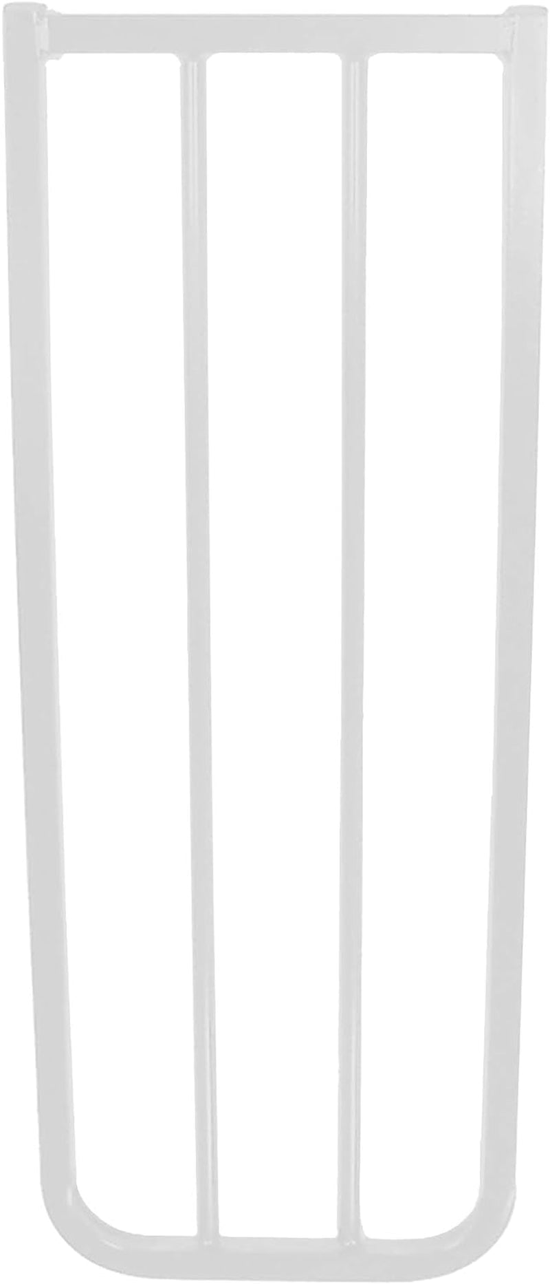BX1 Baby Gate Extension - 10.5 Inch Wide Safety Gate Extension for Dogs - Stylish White Design
