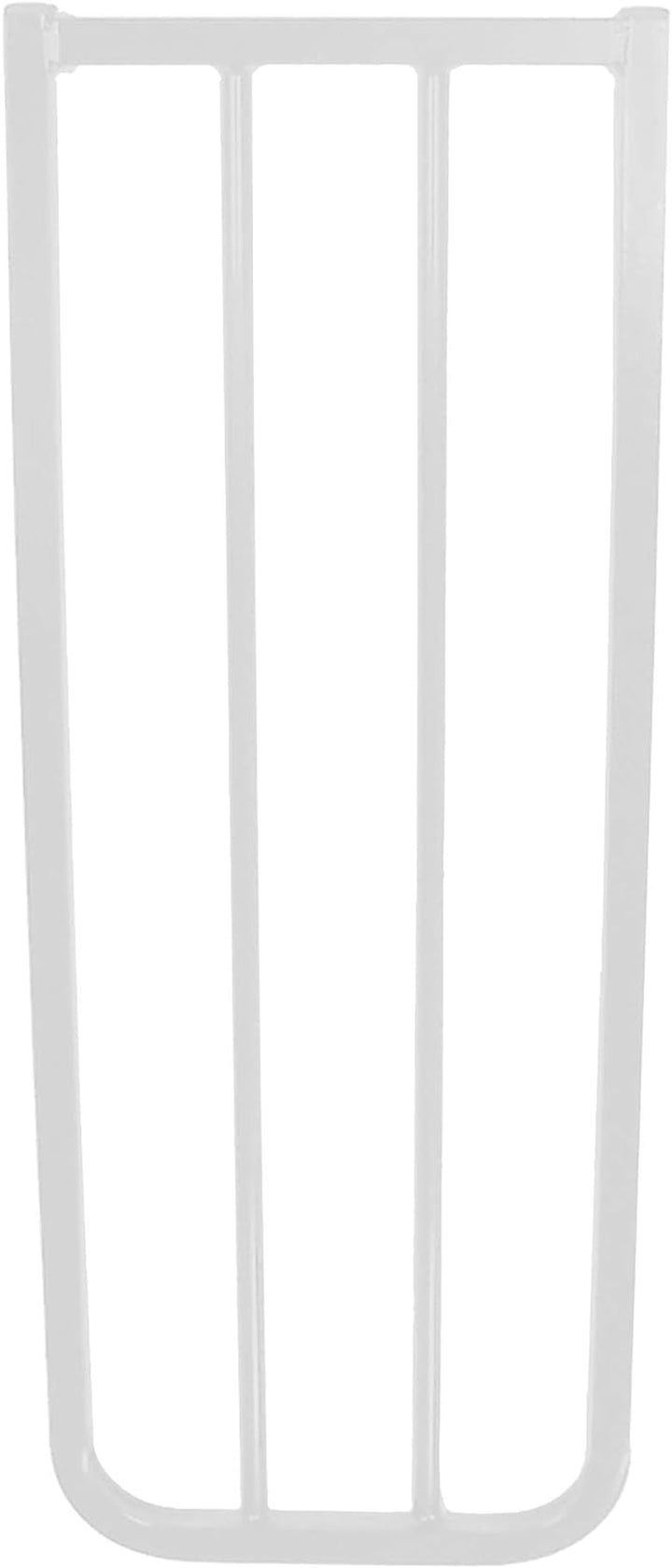 BX1 Baby Gate Extension - 10.5 Inch Wide Safety Gate Extension for Dogs - Stylish White Design