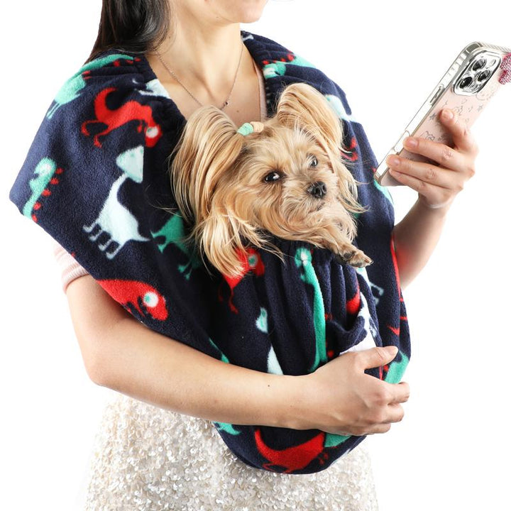 Yunpawpet 2025 Handsfree Pet Sling Carrier - Perfect for Kittens, Puppies, Chinchillas & Hedgehogs - Comfortable & Stylish Hug Backpack