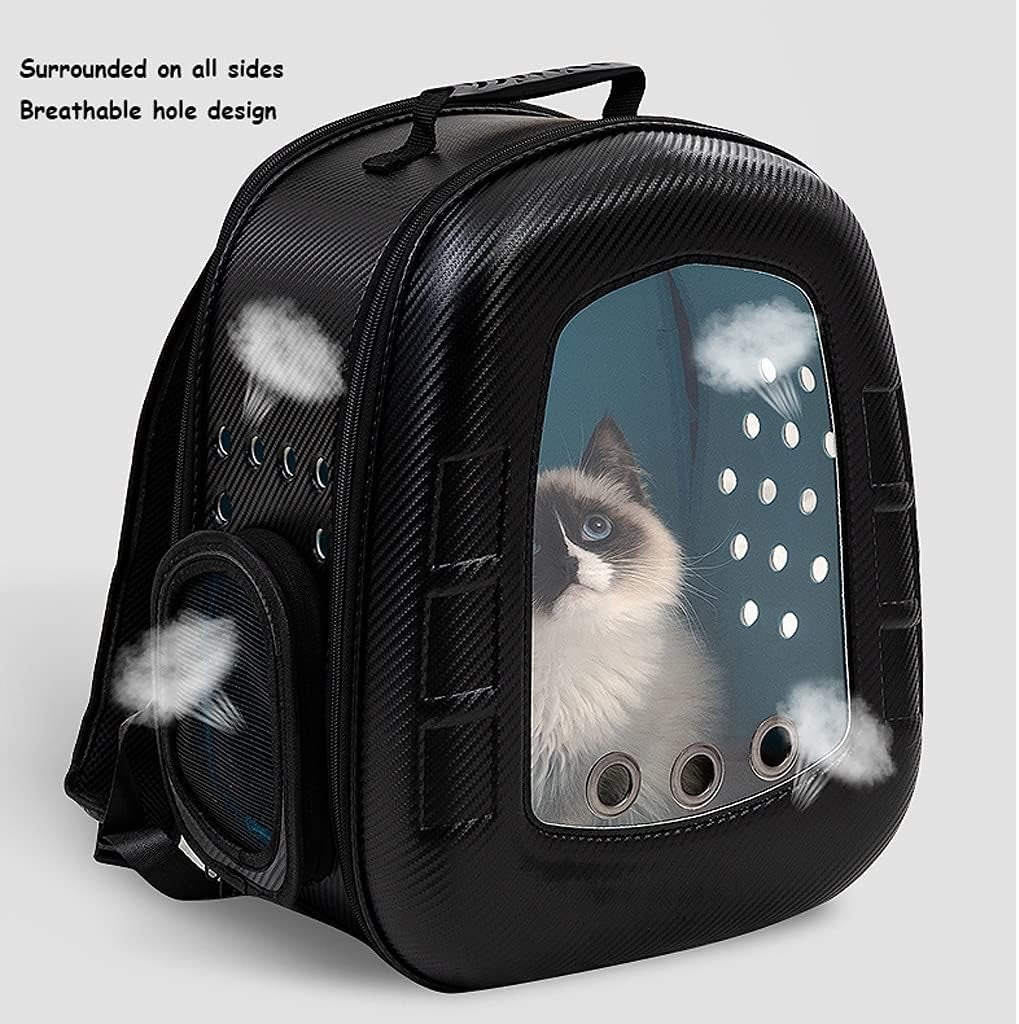 Red Portable Pet Carry Bag - Large Capacity Space Capsule for Cats & Dogs - Ideal for Outdoor Adventures