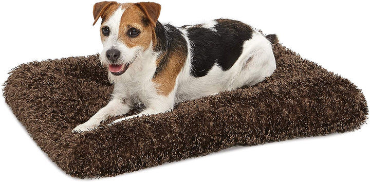 Luxurious Plush Dog & Cat Beds for Crates - Machine Washable, Dryer Safe, 1-Year Warranty