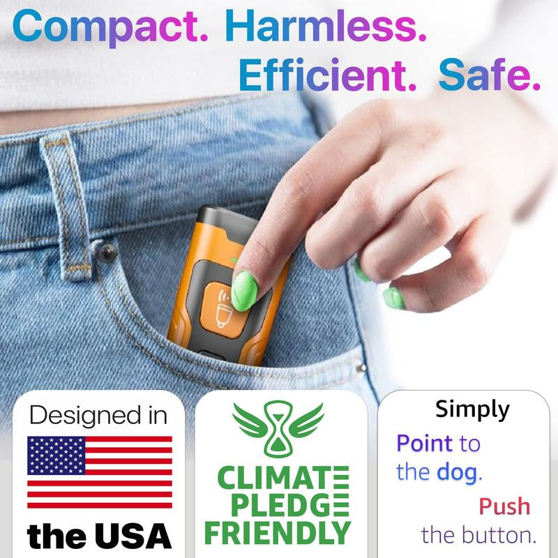 Ultimate Dog Bark Deterrent - Ultrasonic Device for Easy Behavior Correction - No Yelling or Swatting Needed!