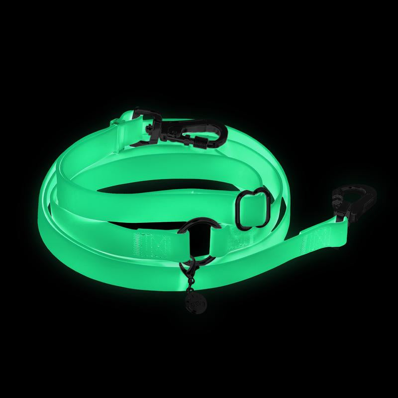 Lunar Glow 4-in-1 Hands-Free Cloud Dog Leash - 8.5 Ft Versatile Design for Ultimate Comfort and Control