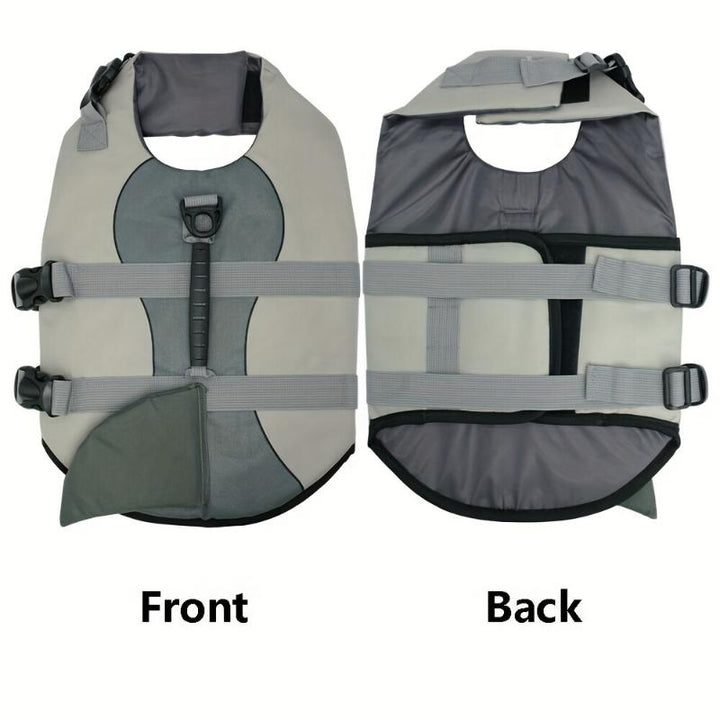 Adventure Edge1 Shark & Mermaid Dog Life Jacket - Adjustable Safety Vest for Small Dogs, Ideal for Summer Fun!