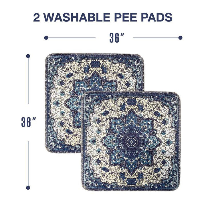 PUPIBOO Eco-Friendly Washable Dog Pee Pads - Affordable Indoor Potty Solution for Dogs, Cats, and Small Pets!