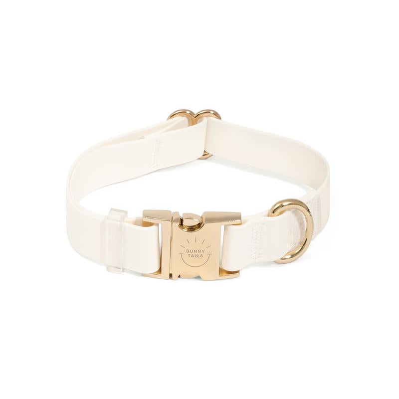 Adjustable Waterproof Dog Collar with Quick Release Buckle - Perfect for All Weather Adventures!