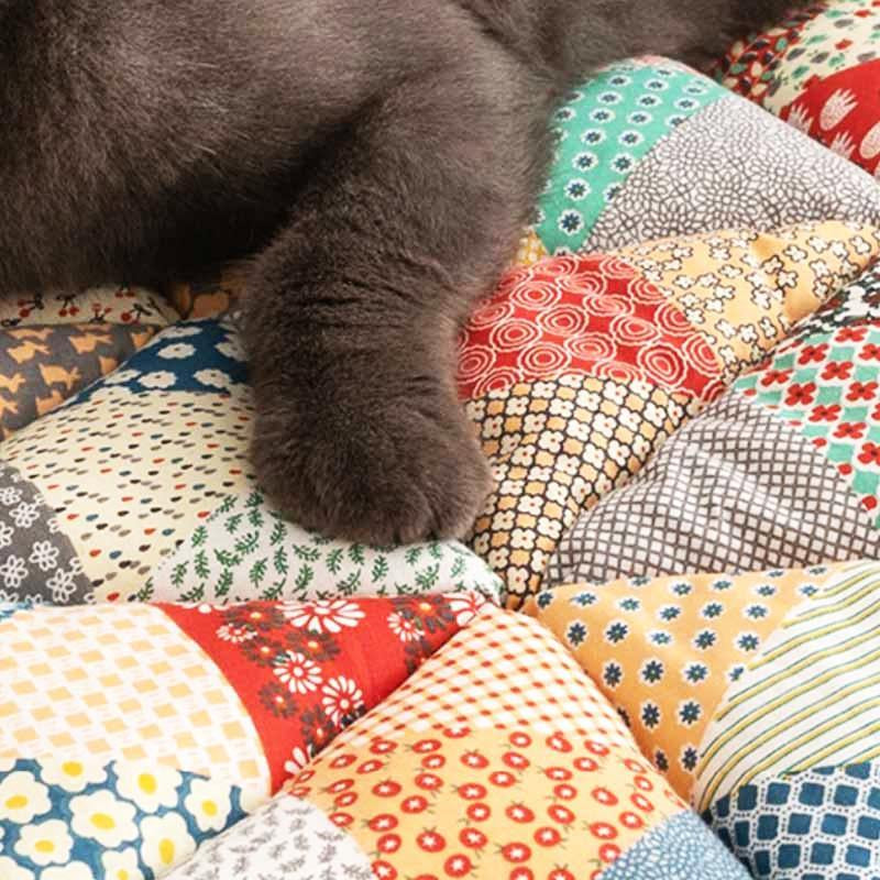 Geometric Pattern Pet Sofa Mat, Soft Comfortable Non-Slip Pet Couch Cushion, Blankets & Pet Supplies, Dog Stuff, Universal Fit