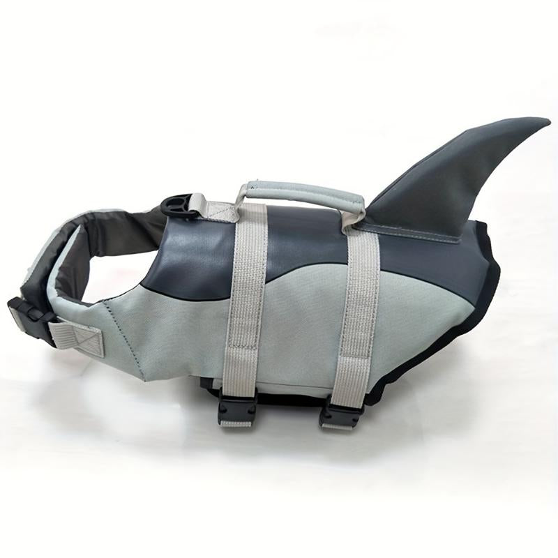 Adventure Edge1 Shark & Mermaid Dog Life Jacket - Adjustable Safety Vest for Small Dogs, Ideal for Summer Fun!