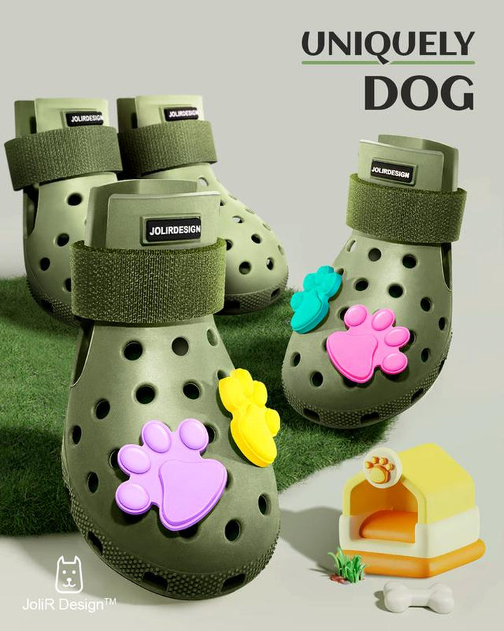 Ultimate Dog Boots for All Seasons - Non-Slip, Waterproof Paw Protectors for Small, Medium & Large Dogs - Easy On/Off, Perfect for Hot Pavement, Beach & Snow