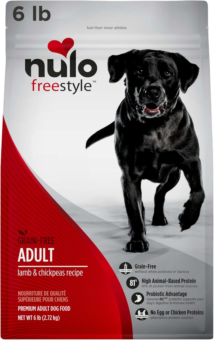 Freestyle Premium Grain-Free Adult Dog Food - All Natural Small Kibble with BC30 Probiotics for Healthy Digestion and High Animal Protein, No Chicken or Egg Alternatives