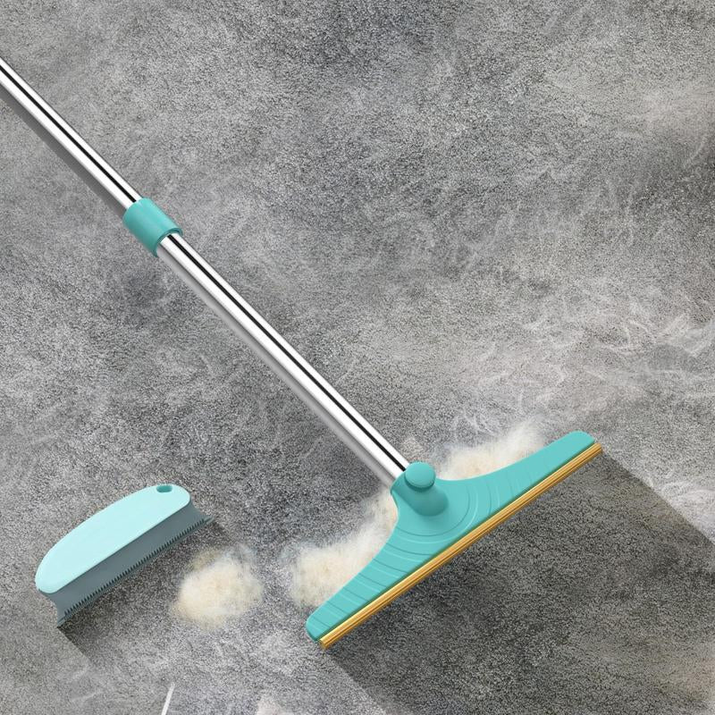 Ultimate Cat Hair Remover - Adjustable Pet Cleaning Brush with Hanging Ring for Effortless Pet Grooming and Carpet Care