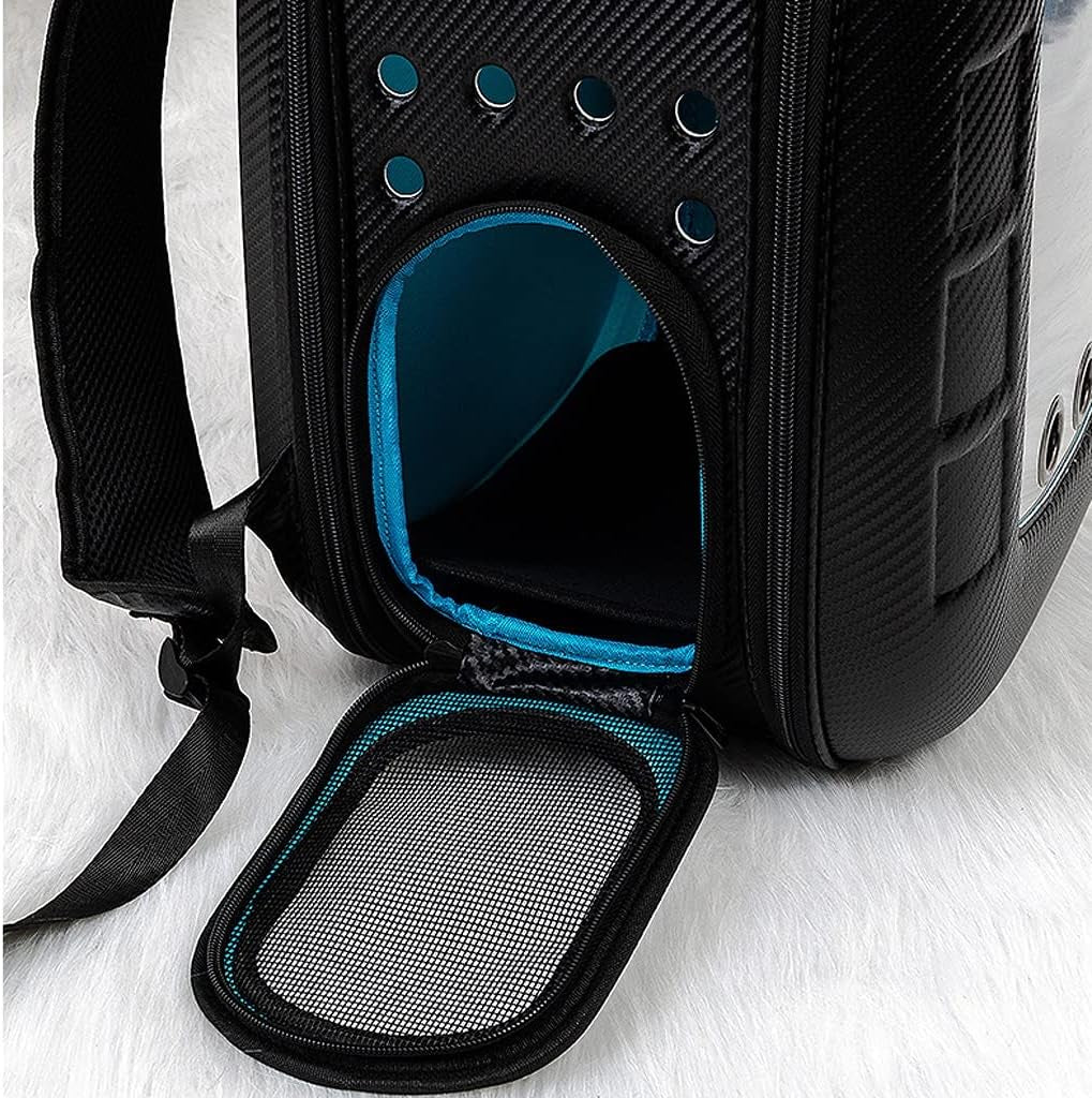 Red Portable Pet Carry Bag - Large Capacity Space Capsule for Cats & Dogs - Ideal for Outdoor Adventures