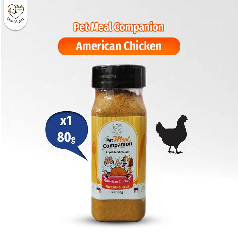 Cassiel Pet Natural Liver Chicken Beef Sprinkles Food Topper Supplement Appetite Booster for Dog Cat 80G