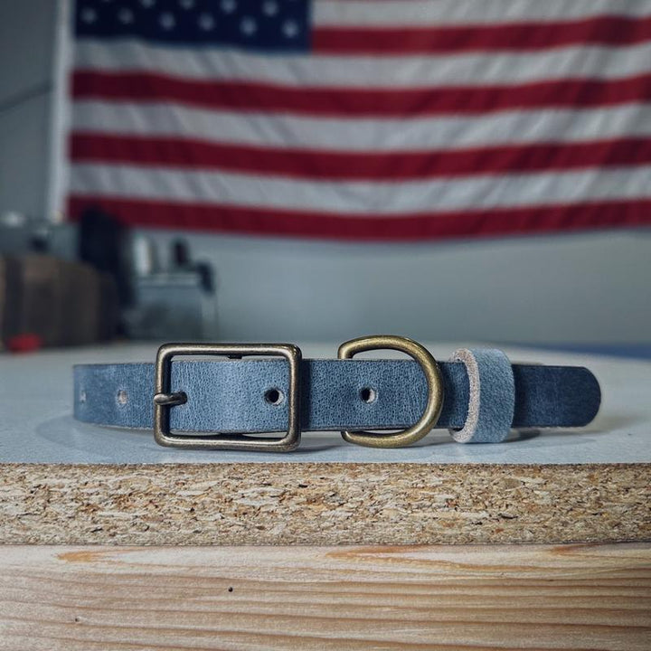 Premium Leather Dog Collar - Stylish & Durable for Your Beloved Pet