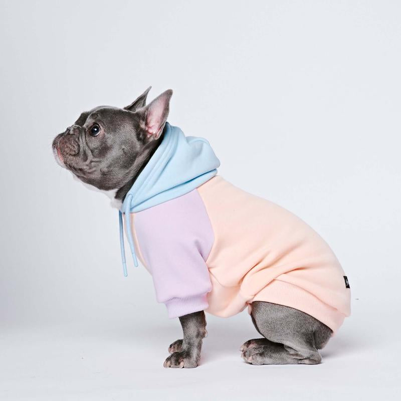 Spark Paws Premium Color Block Dog Hoodies - Ultra Soft, Cozy Fleece for All Breeds!
