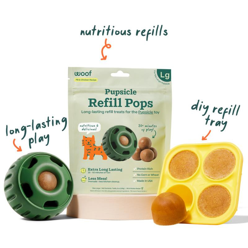 Pupsicle Starter Pack: Durable & Engaging Dog Toy for Endless Fun!