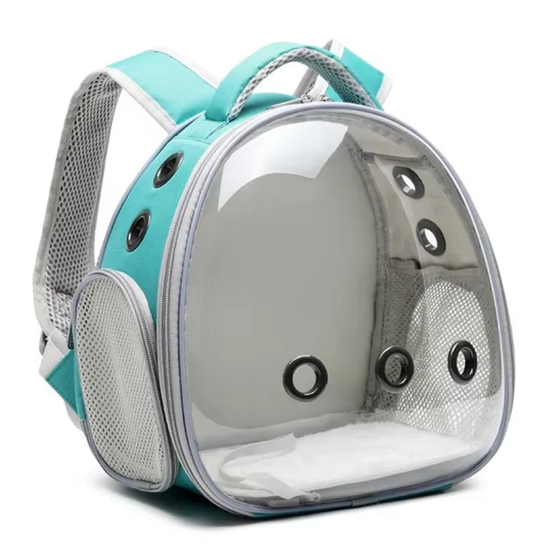 Lightweight Portable Bird Carrier Backpack for Small Parrots, Sugar Gliders & Hamsters - 12.6 Inch Travel Bag