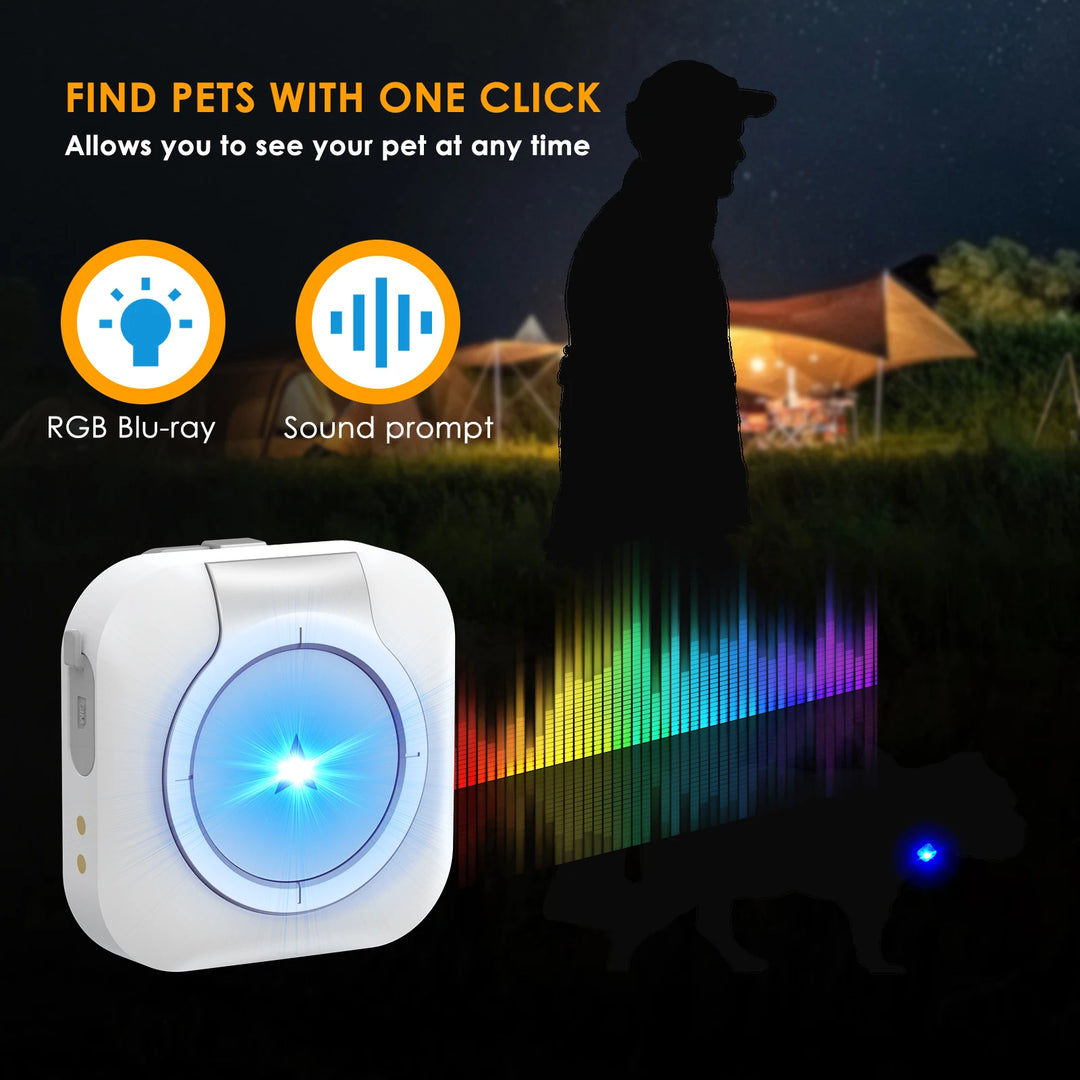 Revolutionary 4G GPS Pet Tracker with Health Monitoring - Waterproof & Universal for Dogs and Cats, Works with Any Collar, Compatible with Android & iOS