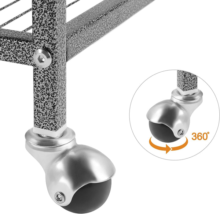 Large 54-Inch Wrought Iron Parrot Flight Cage with Stand - Ideal for Small Parrots, Parakeets, Lovebirds, Finches, and Canaries