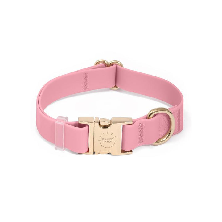 Adjustable Waterproof Dog Collar with Quick Release Buckle - Perfect for All Weather Adventures!