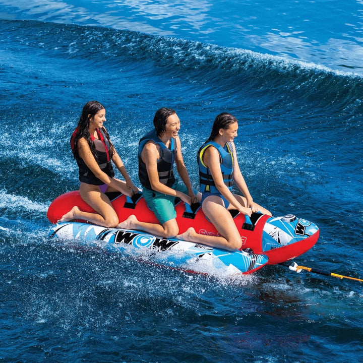 WOW Watersports Sub-Zilla 3-Person Towable - Ultimate Water Fun Adventure!