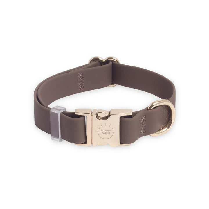 Adjustable Waterproof Dog Collar with Quick Release Buckle - Perfect for All Weather Adventures!
