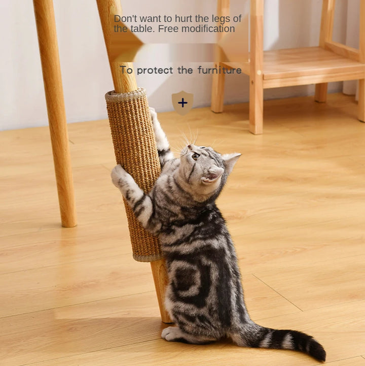Premium Sisal Cat Scratcher Mat - Nail Sharpening Board for Cats, Furniture Protector for Chairs, Tables & Sofas