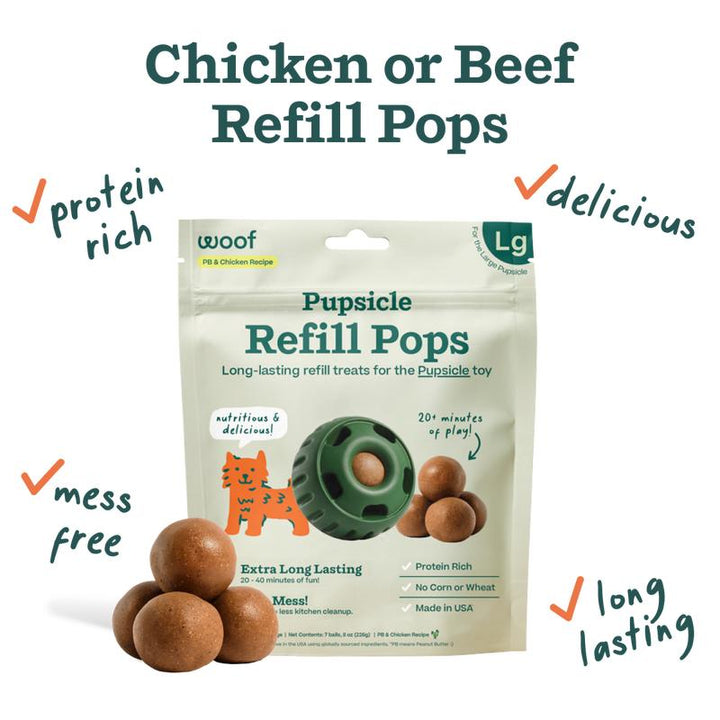 Pupsicle Starter Pack: Durable & Engaging Dog Toy for Endless Fun!
