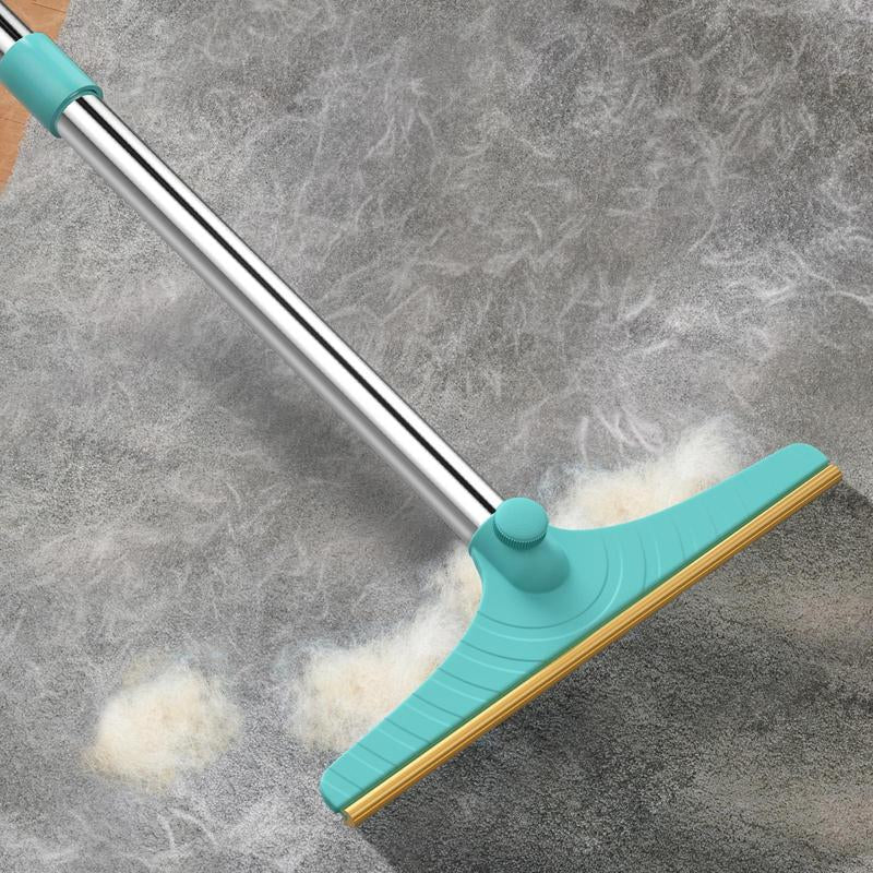 Ultimate Cat Hair Remover - Adjustable Pet Cleaning Brush with Hanging Ring for Effortless Pet Grooming and Carpet Care