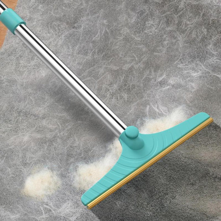 Ultimate Cat Hair Remover - Adjustable Pet Cleaning Brush with Hanging Ring for Effortless Pet Grooming and Carpet Care