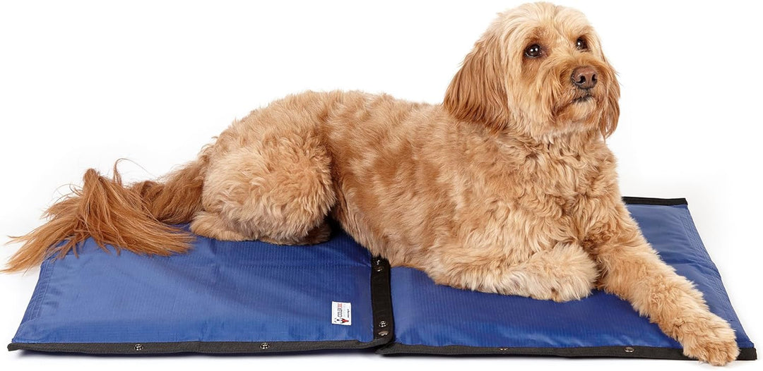 Ultimate Comfort 2-Pack Premium Dog Cooling Pads - Hydro Cooling Mat (23"X18")