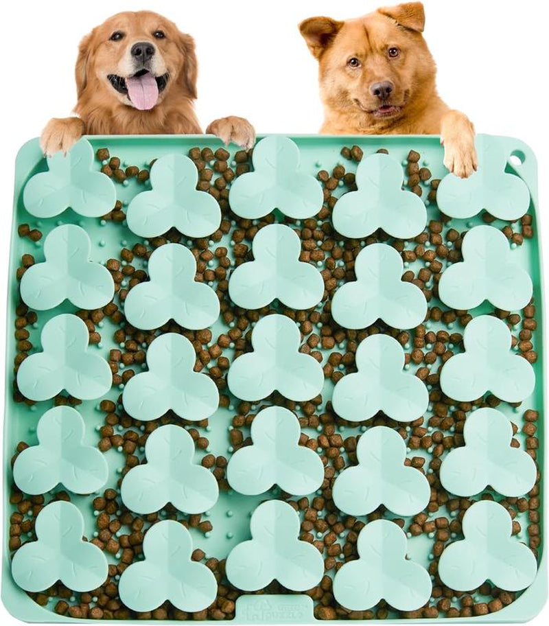 Interactive Silicone Lick Mat & Snuffle Mat for Dogs and Cats - Slow Feeder with Suction Cups, Dishwasher Safe, Perfect for Enrichment Feeding!