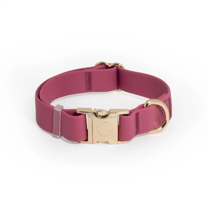 Adjustable Waterproof Dog Collar with Quick Release Buckle - Perfect for All Weather Adventures!