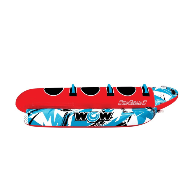 WOW Watersports Sub-Zilla 3-Person Towable - Ultimate Water Fun Adventure!