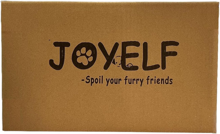 Deluxe Orthopedic Memory Foam Dog Bed with Removable Washable Cover & Free Squeaker Toy