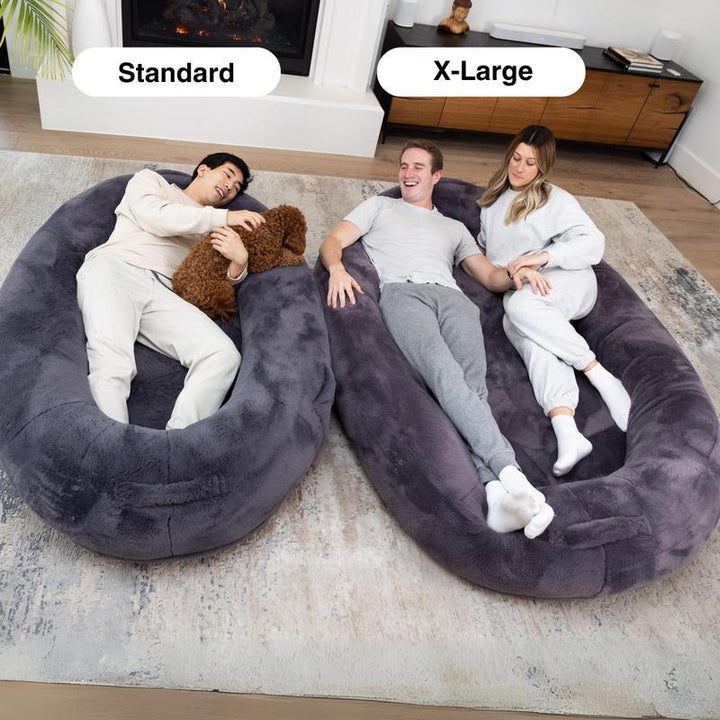 Plufl World'S First HUMAN DOG BED - Premium Adult Sized Bed for Relaxation - as Seen on Shark Tank