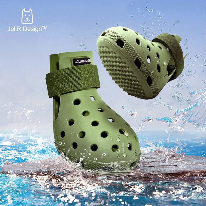 Ultimate Dog Boots for All Seasons - Non-Slip, Waterproof Paw Protectors for Small, Medium & Large Dogs - Easy On/Off, Perfect for Hot Pavement, Beach & Snow