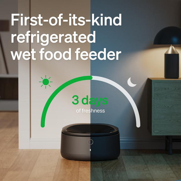 PETLIBRO Automatic Cat Feeder, Refrigerated Wet Food Dispenser with Wifi Control, 3 Days Freshness, 3 Timed Meals, Quick Cooling Feeding