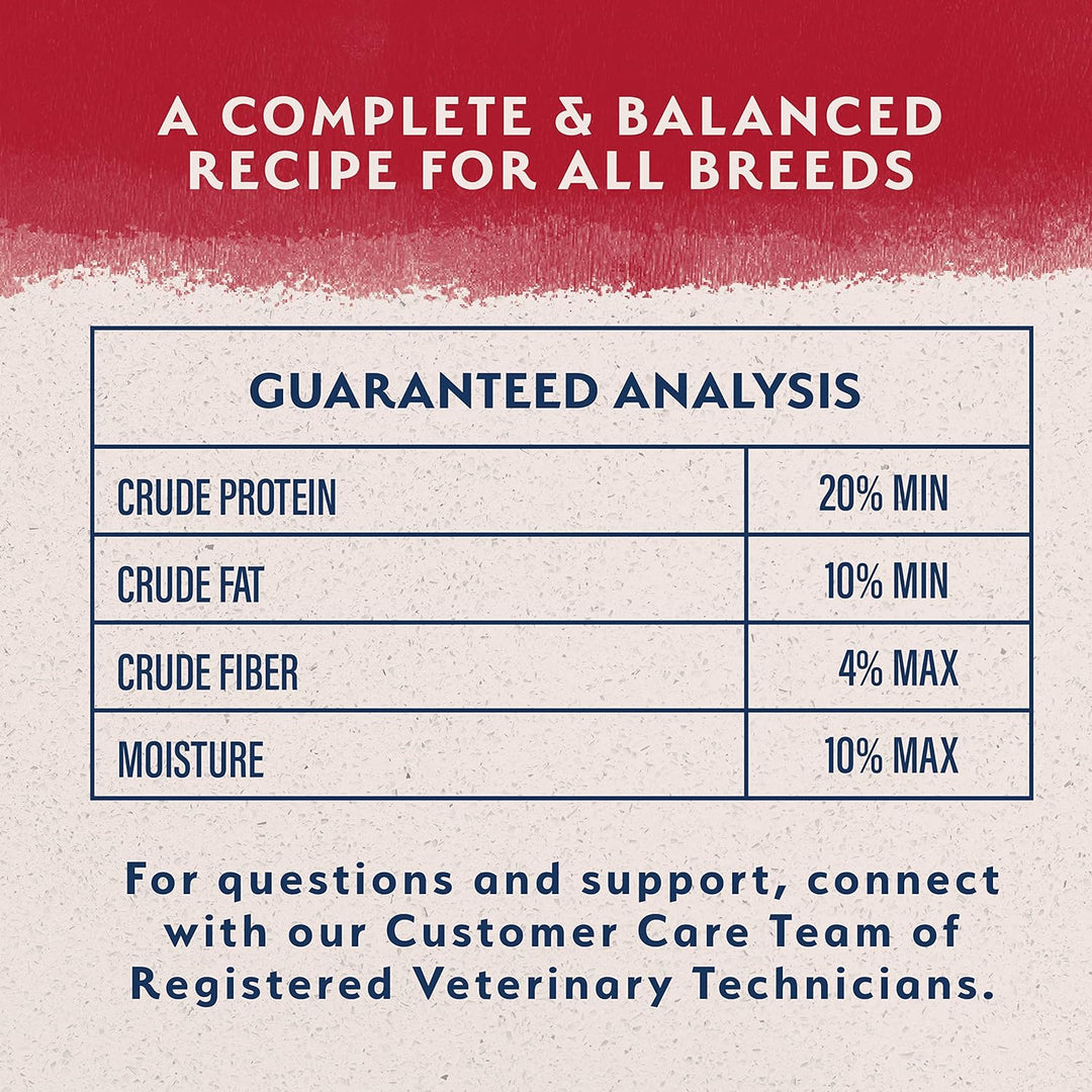 Premium Grain-Free Dry Dog Food with Sweet Potato & Bision - Limited Ingredient Formula, 4 lb Pack